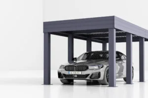 Dubbele stalen carport met berging Amelia S, 6x7.8, 44m²